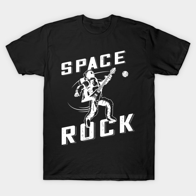 Space Rock T-Shirt by Jitterfly